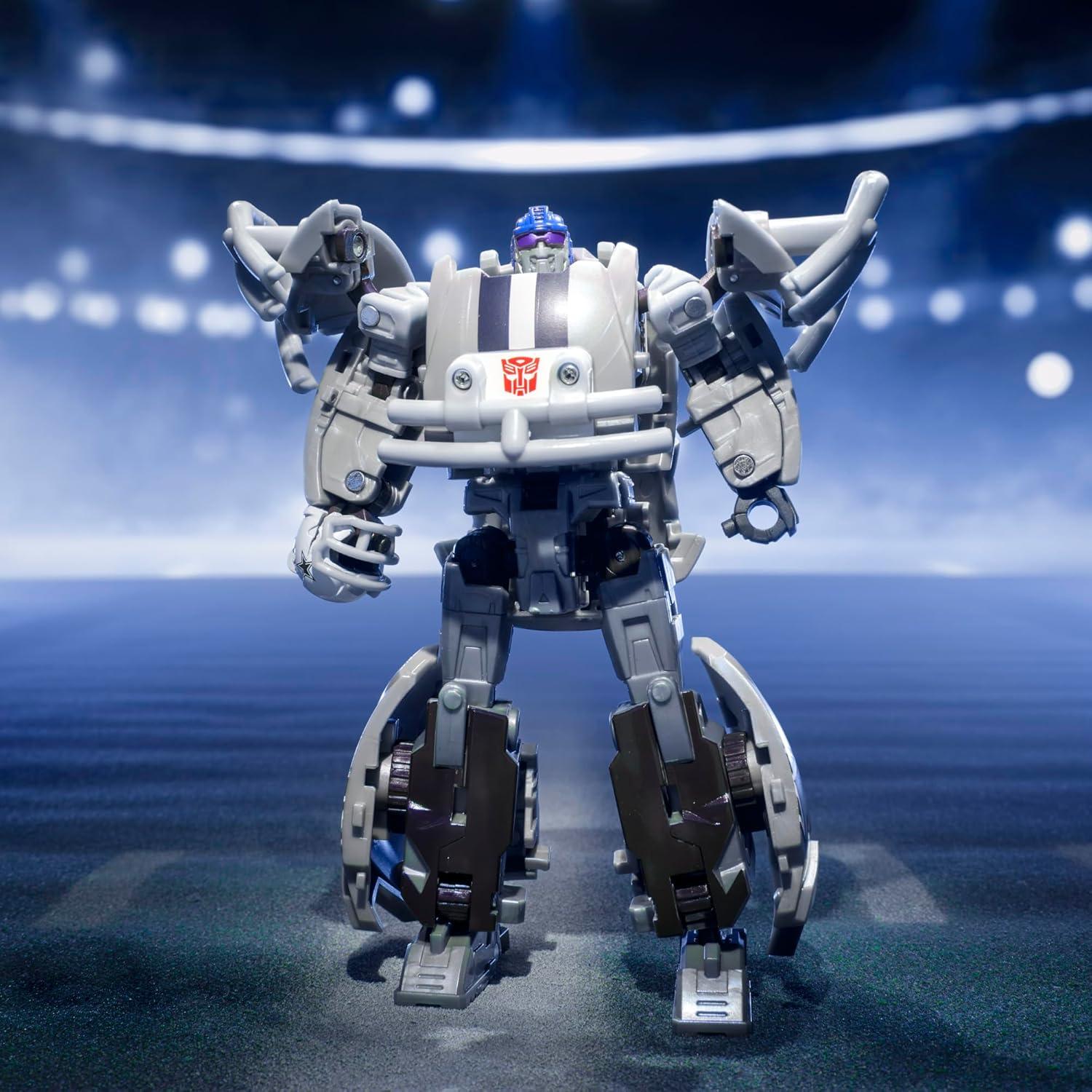 imageTransformers NFL Green Bay Packers Tundra Prime 55Inch Action Figure Changes from Robot to Helmet Football Toys for Ages 8Dallas Cowboys