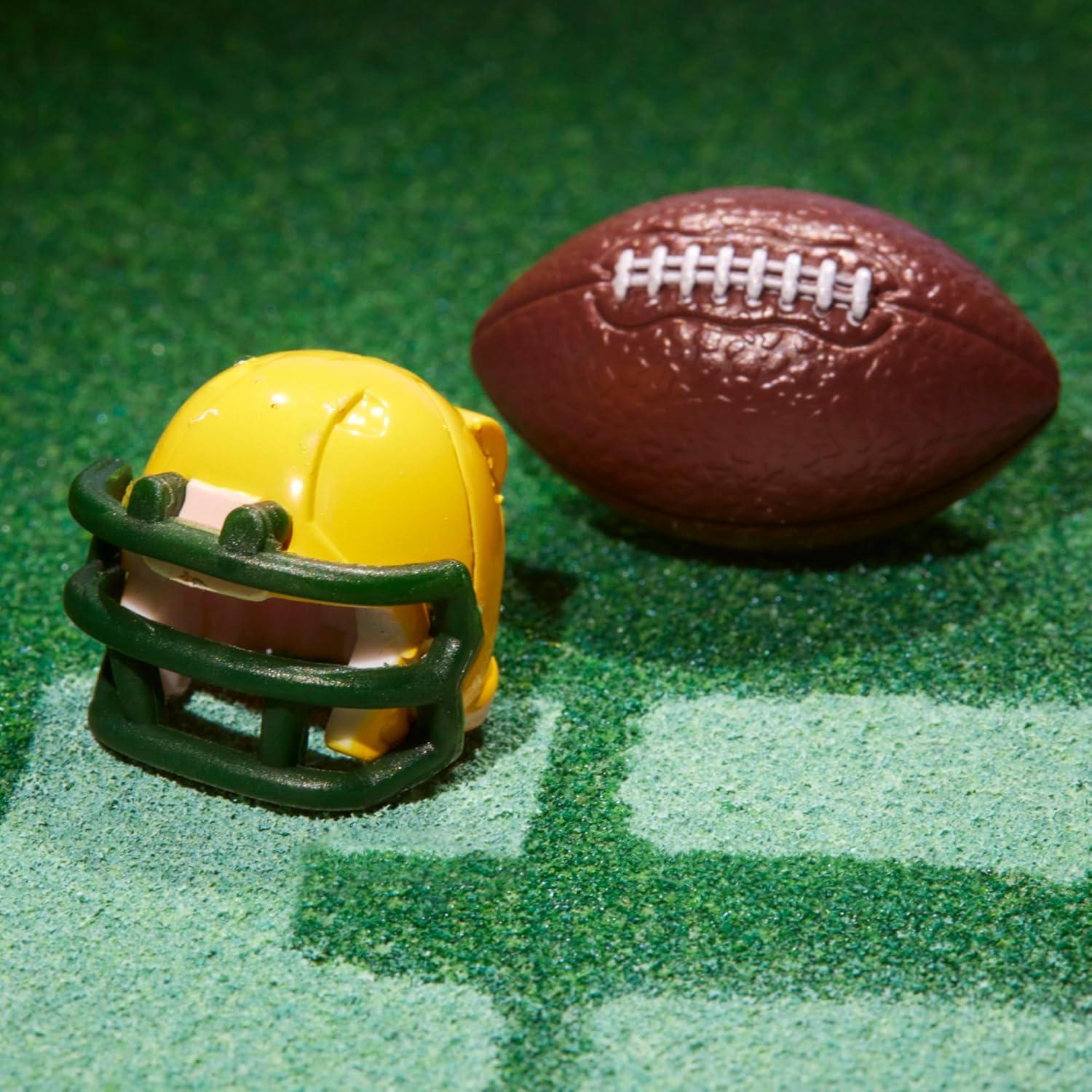 imageTransformers NFL Green Bay Packers Tundra Prime 55Inch Action Figure Changes from Robot to Helmet Football Toys for Ages 8Green Bay Packers