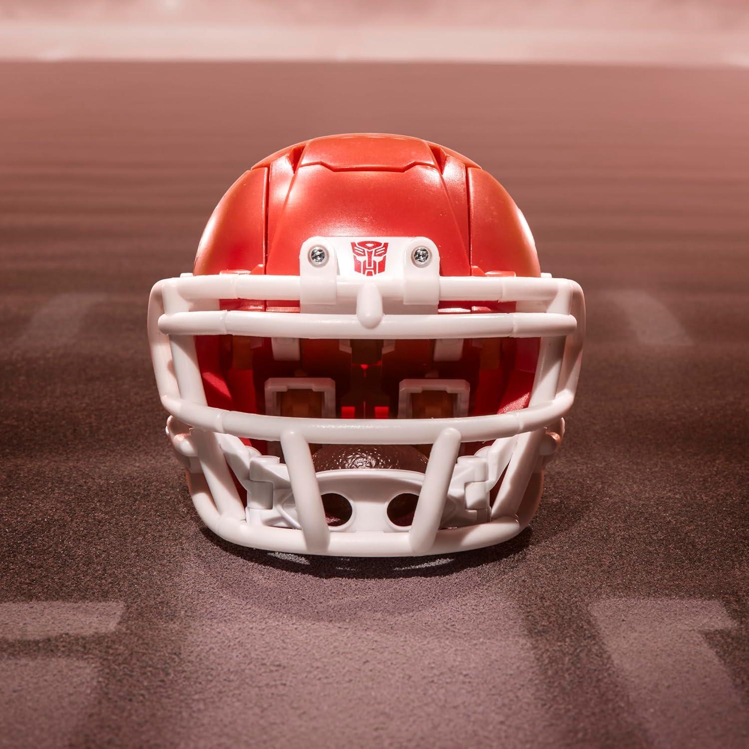 imageTransformers NFL Green Bay Packers Tundra Prime 55Inch Action Figure Changes from Robot to Helmet Football Toys for Ages 8Kansas City Chiefs
