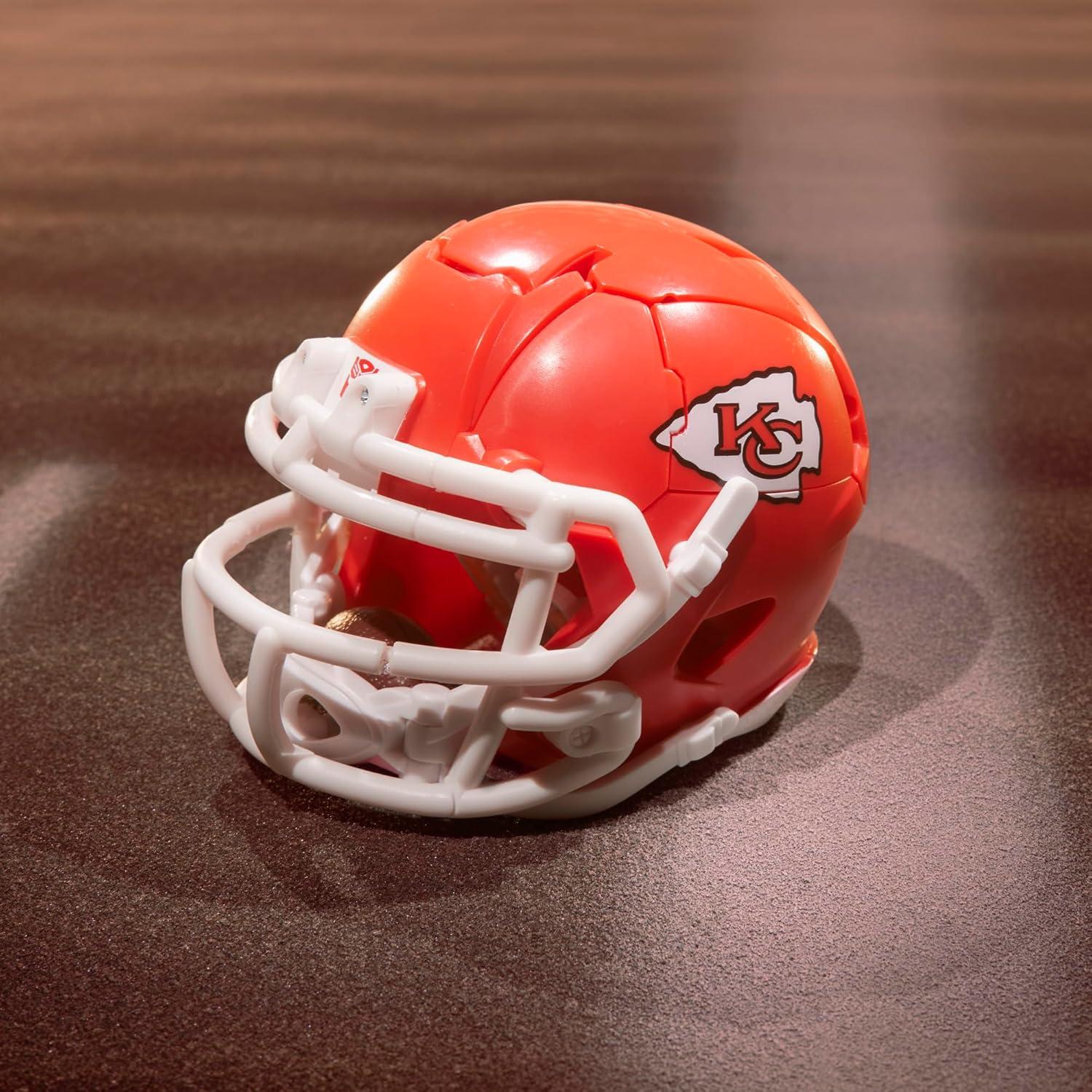 imageTransformers NFL Green Bay Packers Tundra Prime 55Inch Action Figure Changes from Robot to Helmet Football Toys for Ages 8Kansas City Chiefs