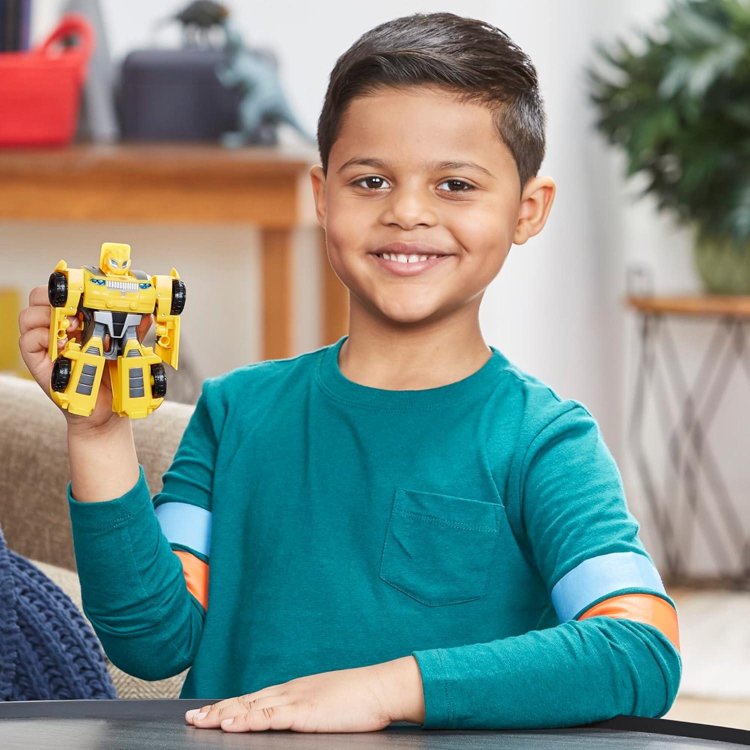 imageTransformers Playskool Heroes Rescue Bots Academy Classic Team Bumblebee Converting Toy Robot Action Figure Ages 3 Amazon Exclusive