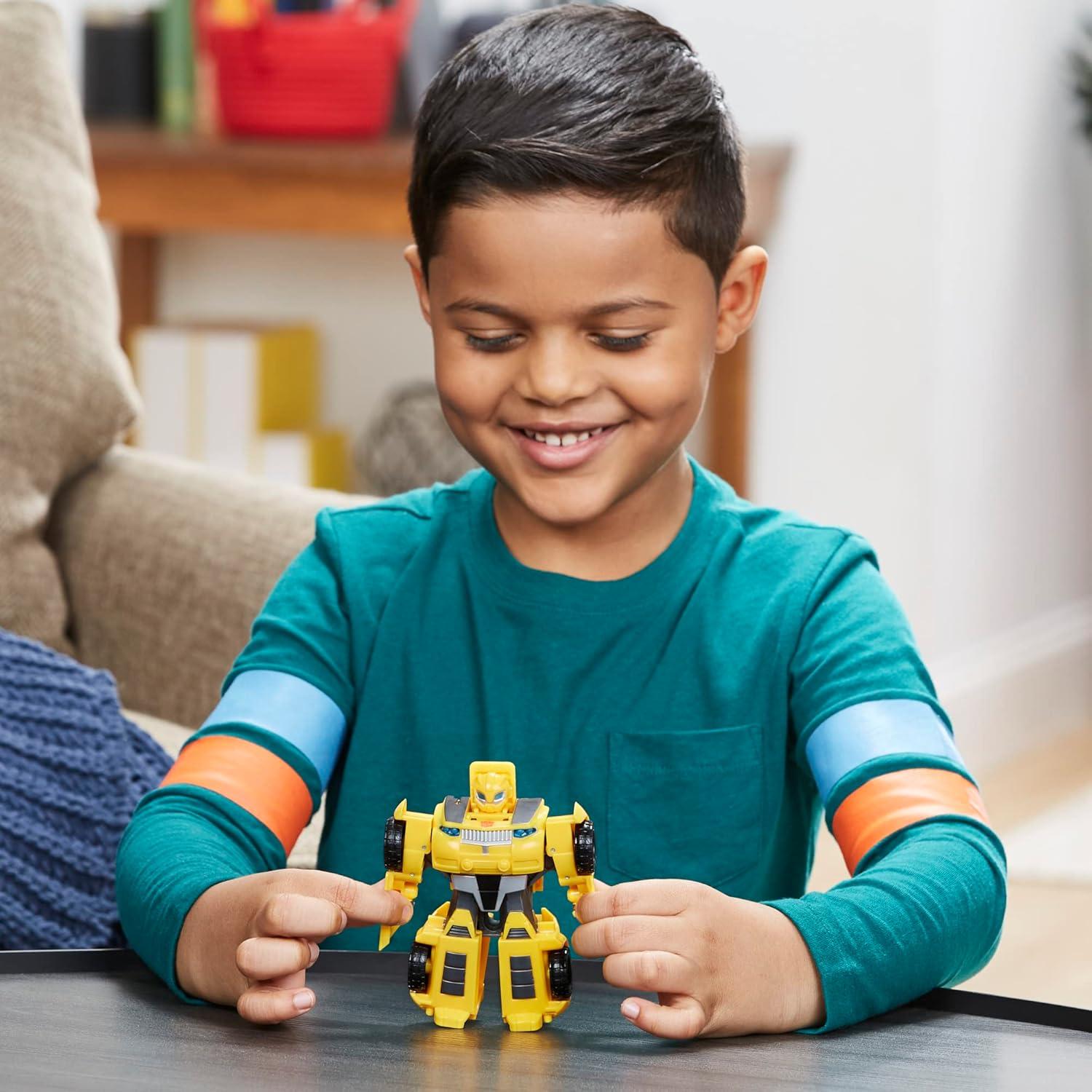 imageTransformers Playskool Heroes Rescue Bots Academy Classic Team Bumblebee Converting Toy Robot Action Figure Ages 3 Amazon Exclusive