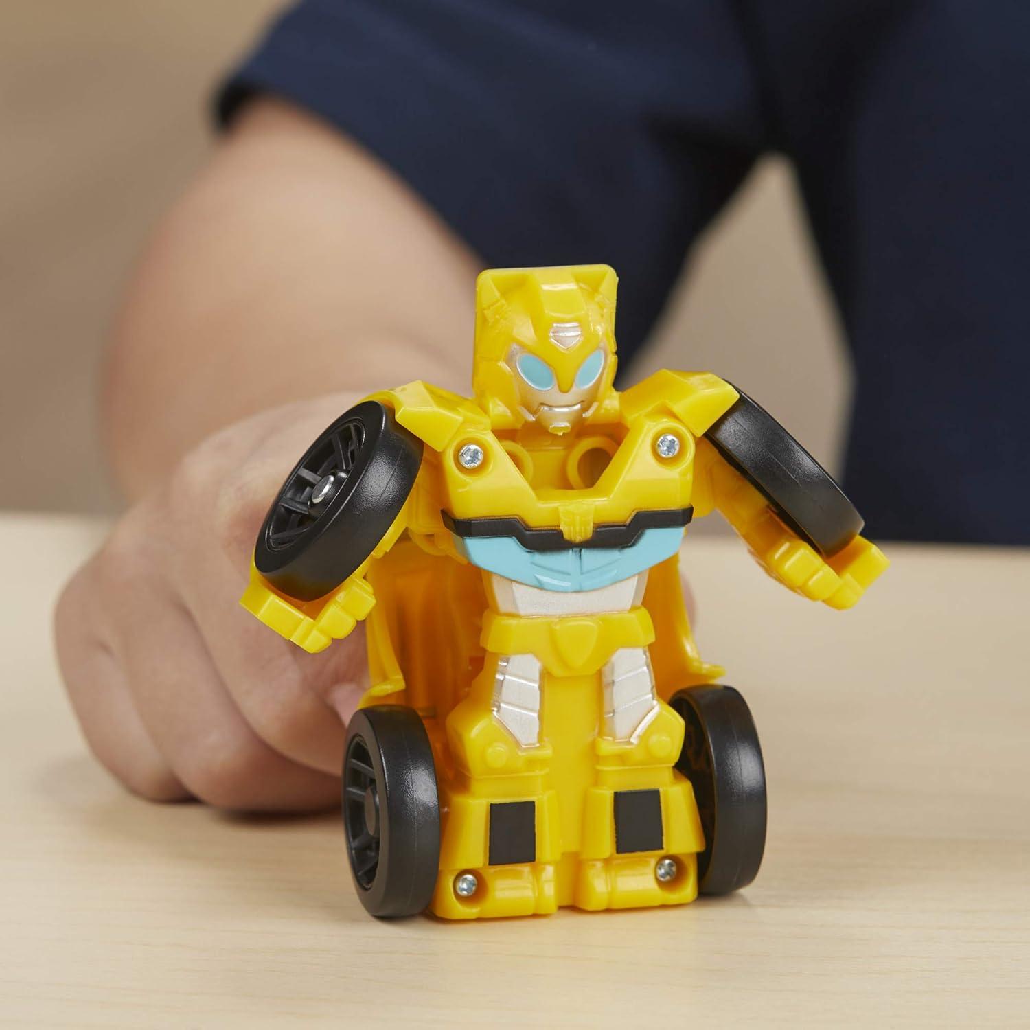 imageTransformers Playskool Heroes Rescue Bots Academy Mini Bot Racers Converting Robot Toy 5Pack 2Inch Collectible Toy Cars Amazon ExclusiveRobot Toy