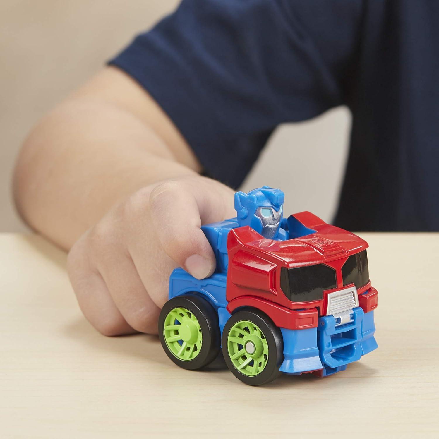 imageTransformers Playskool Heroes Rescue Bots Academy Mini Bot Racers Converting Robot Toy 5Pack 2Inch Collectible Toy Cars Amazon ExclusiveRobot Toy