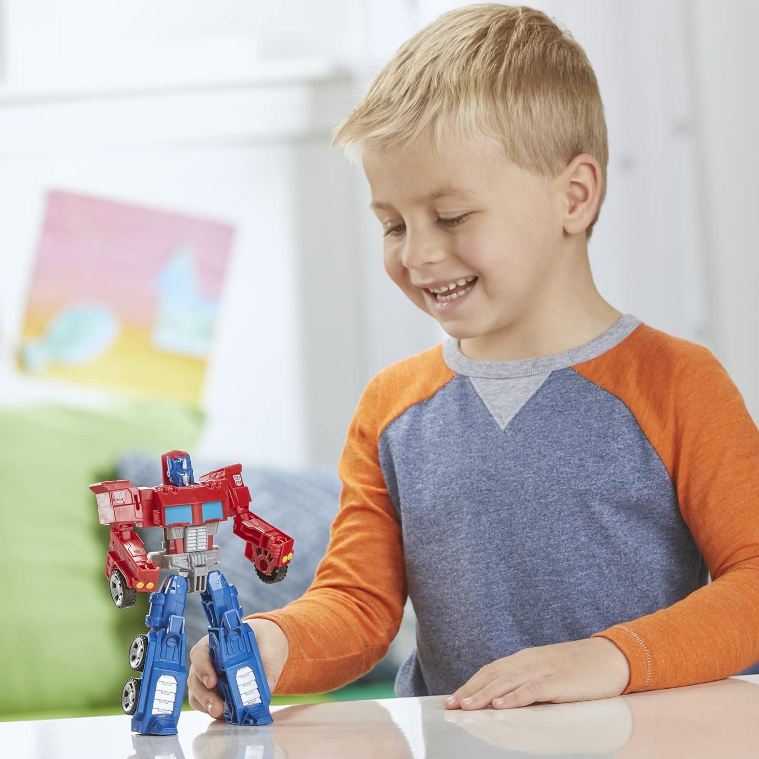imageTransformers Toys Heroes and Villains Optimus Prime and Megatron 2Pack Action Figures for Kids Ages 6 and Up 7inch Amazon Exclusive7 Inch Pack of 2