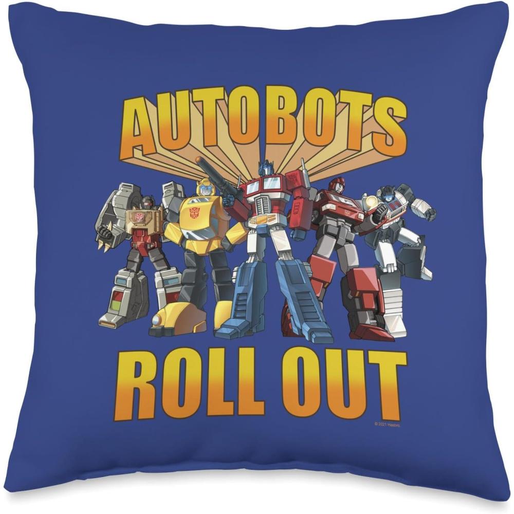 imageTransformers Autobots Roll Out Throw Pillow16x16