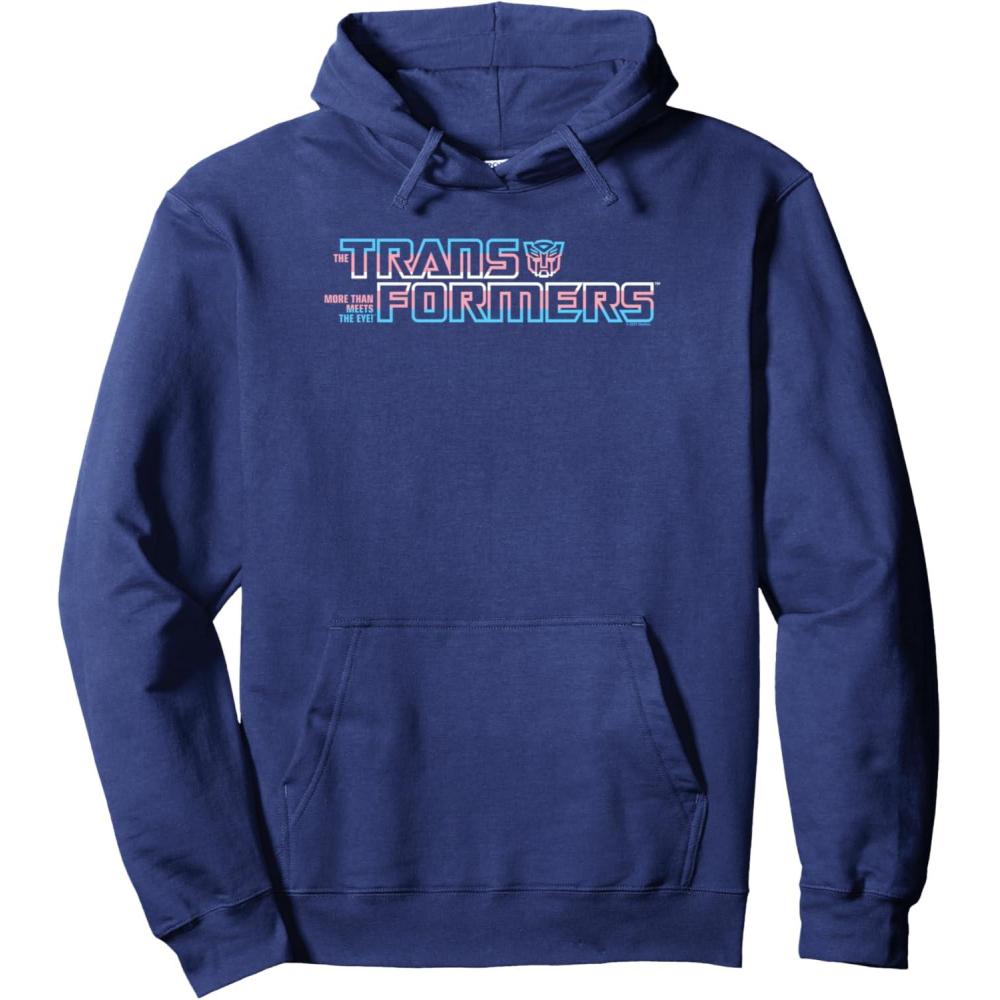 imageTransformers Pride Logo V2 Pullover HoodieNavy Blue