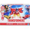 Transformers Crash & Combine Heroes, 3.75-Inch Converting Bumblebee and Optimus Prime Action Figures, Robot Toys for Kids 6 and Up (Amazon Exclusive)