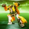 Transformers NFL Green Bay Packers Tundra Prime 5.5-Inch Action Figure Changes from Robot to Helmet, Football Toys for Ages 8+(Green Bay Packers)