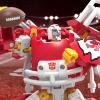 Transformers NFL Green Bay Packers Tundra Prime 5.5-Inch Action Figure Changes from Robot to Helmet, Football Toys for Ages 8+(Kansas City Chiefs)