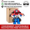 Transformers Playskool Heroes Rescue Bots Optimus Prime, 4.5-Inch Action Figure, Kids Converting Robot Toy, Ages 3+ (Amazon Exclusive)