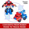 Transformers Playskool Heroes Rescue Bots Optimus Prime, 4.5-Inch Action Figure, Kids Converting Robot Toy, Ages 3+ (Amazon Exclusive)