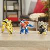 Transformers Playskool Primal Team-Up 3-Pack with Optimus Prime,Bumblebee, and Grimlock Converting Dinosaur Figures, 4.5-Inch Toys, Ages 3 and Up (Amazon Exclusive)(Toys-Transformers)