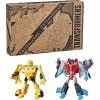 Transformers Toys Heroes and Villains Bumblebee and Starscream 2-Pack Action Figures – for Kids Ages 6 and Up, 7-inch (Amazon Exclusive)