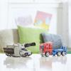 Transformers Toys Heroes and Villains Optimus Prime and Megatron 2-Pack Action Figures – for Kids Ages 6 and Up, 7-inch (Amazon Exclusive)(7 Inch (Pack of 2))