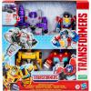 Transformers Toys Heroes vs Villains 4-Pack, Autobot and Decepticon 4.5-Inch Action Figures, Preschool Robot Toys for Kids Ages 3 and Up (Amazon Exclusive)