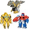 Transformers Playskool Primal Team-Up 3-Pack with Optimus Prime,Bumblebee, and Grimlock Converting Dinosaur Figures, 4.5-Inch Toys, Ages 3 and Up (Amazon Exclusive)(Toys-Transformers)