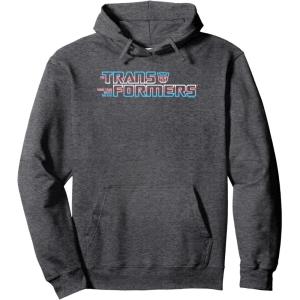Transformers Pride Logo V2 Pullover Hoodie(Dark Heather Grey)