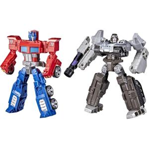 Transformers Toys Heroes and Villains Optimus Prime and Megatron 2-Pack Action Figures – for Kids Ages 6 and Up, 7-inch (Amazon Exclusive)(7 Inch (Pack of 2))