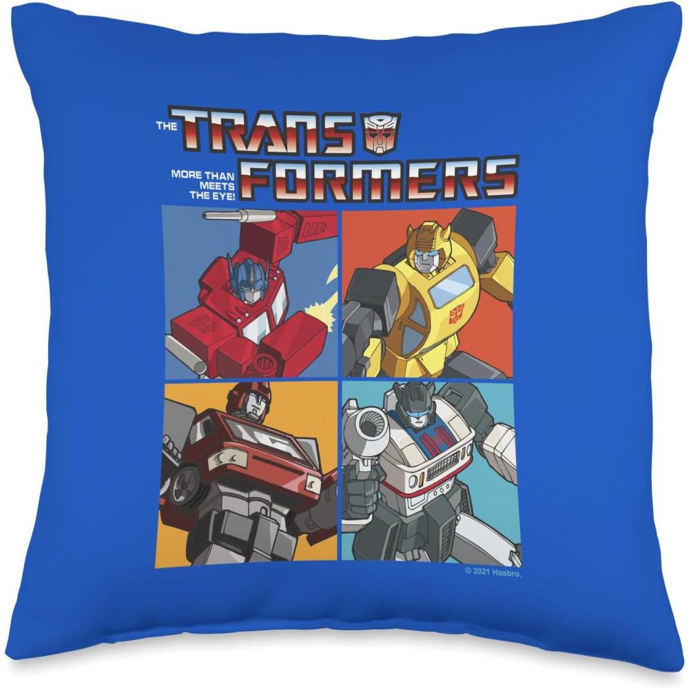 imageTransformers Box Up Heroes Throw Pillow16x16