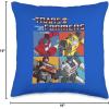 Transformers Box Up Heroes Throw Pillow(16×16)
