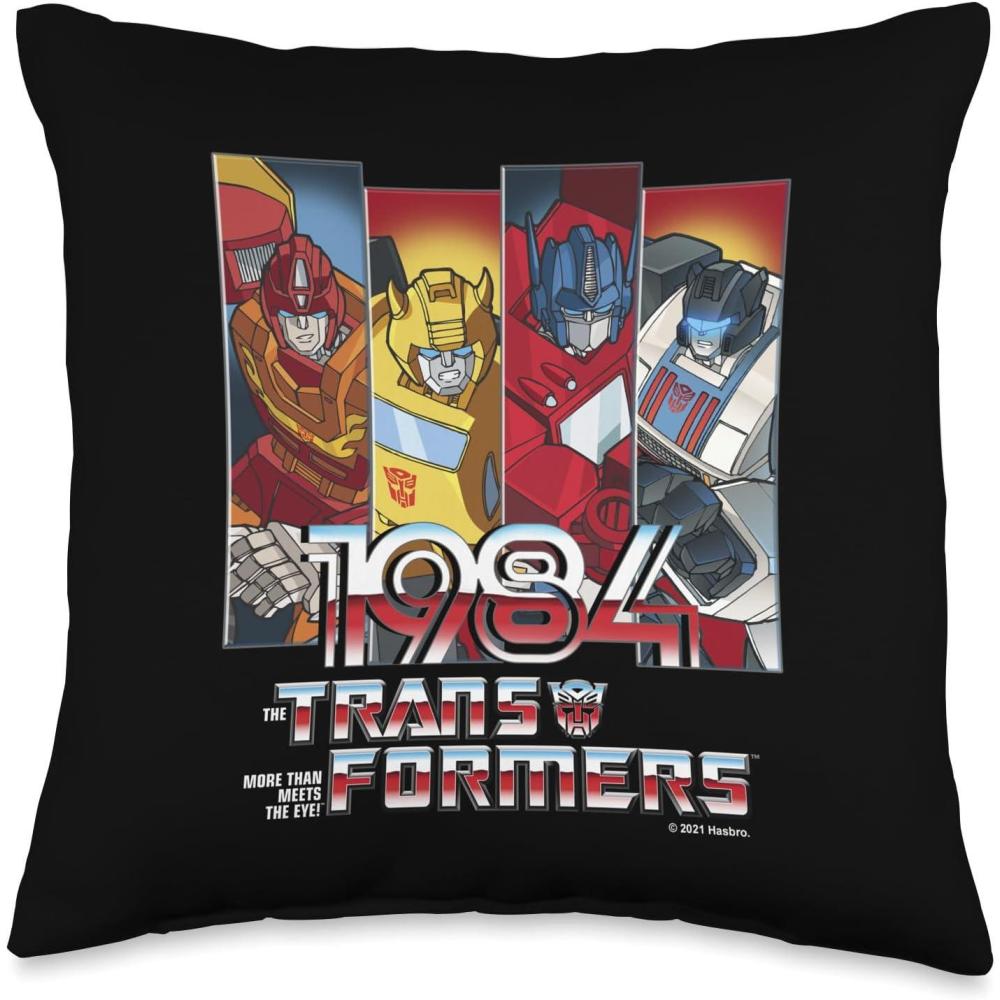 imageTransformers 1984 Transformer Autobot Panels Throw Pillow16x16