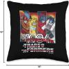 Transformers 1984 Transformer Autobot Panels Throw Pillow(16×16)