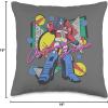 Transformers Eighties Optimus Prime Throw Pillow(16×16)