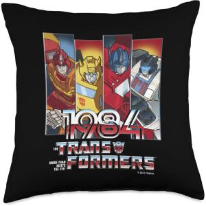 Transformers 1984 Transformer Autobot Panels Throw Pillow(18×18)