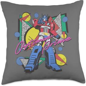 Transformers Eighties Optimus Prime Throw Pillow(18×18)