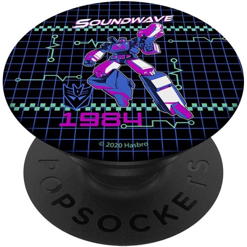 imageTransformers Soundwave 1984 Grid PopSockets Adhesive PopGripAdhesive PopGrip
