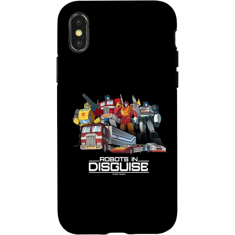 imageiPhone 16 Transformers Robots in Disguise Group Shot CaseiPhone XXS
