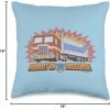 Transformers Optimus Prime Robot In Disguise Throw Pillow(16×16)