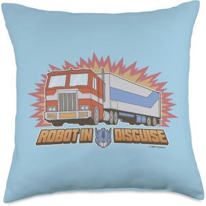 Transformers Optimus Prime Robot In Disguise Throw Pillow(18×18)