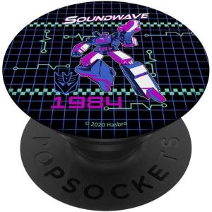 Transformers Soundwave 1984 Grid PopSockets Adhesive PopGrip(Adhesive PopGrip)