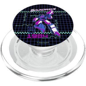 Transformers Soundwave 1984 Grid PopSockets Adhesive PopGrip(Magnetic PopGrip)