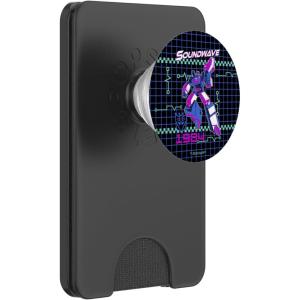 Transformers Soundwave 1984 Grid PopSockets Adhesive PopGrip(Magnetic PopWallet)