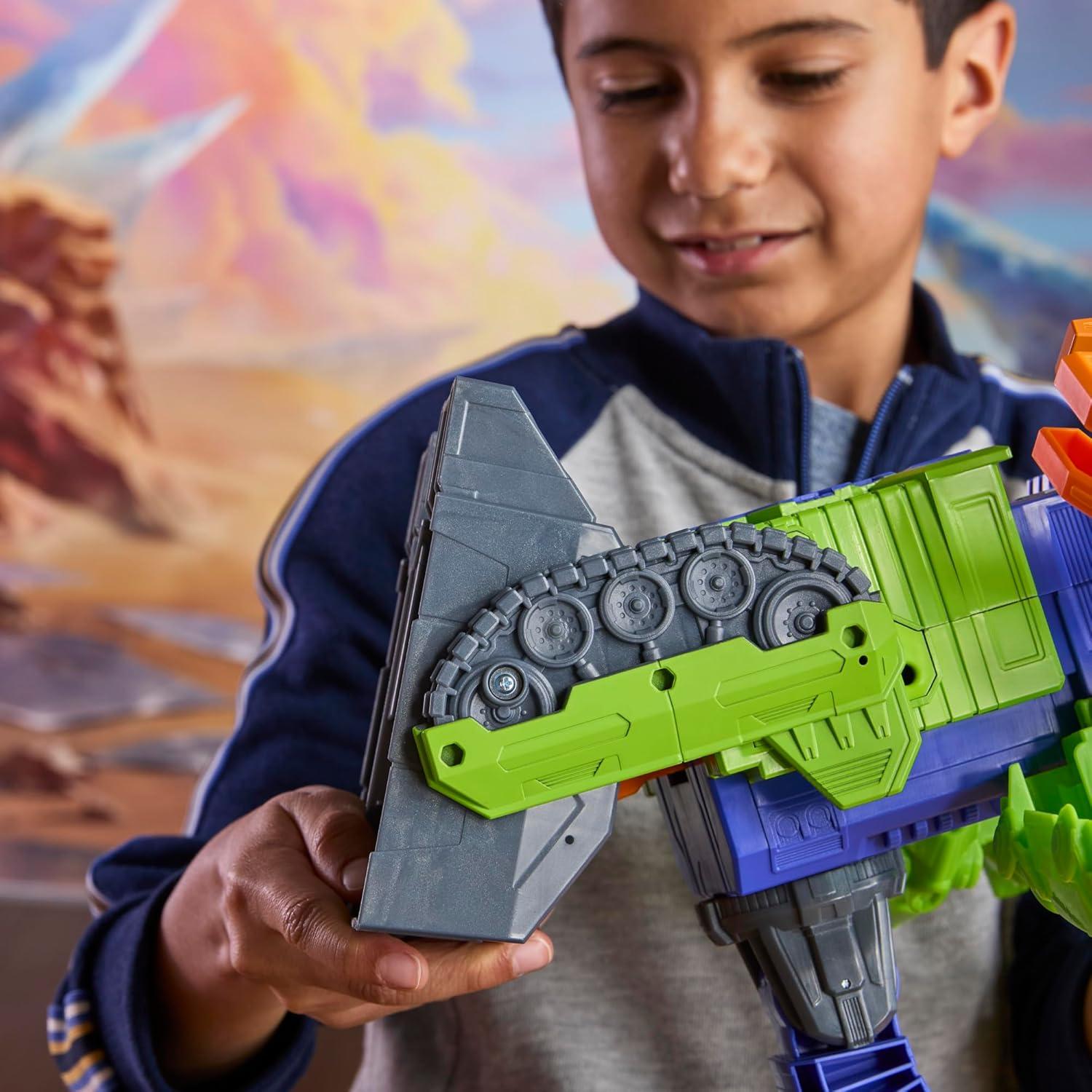 imageTransformers CYBERWORLD Scorponok Strike Battle Set Converting Action Figure Playset with Lights and Sounds Robot Toys for Boys and Girls Kids Ages 6