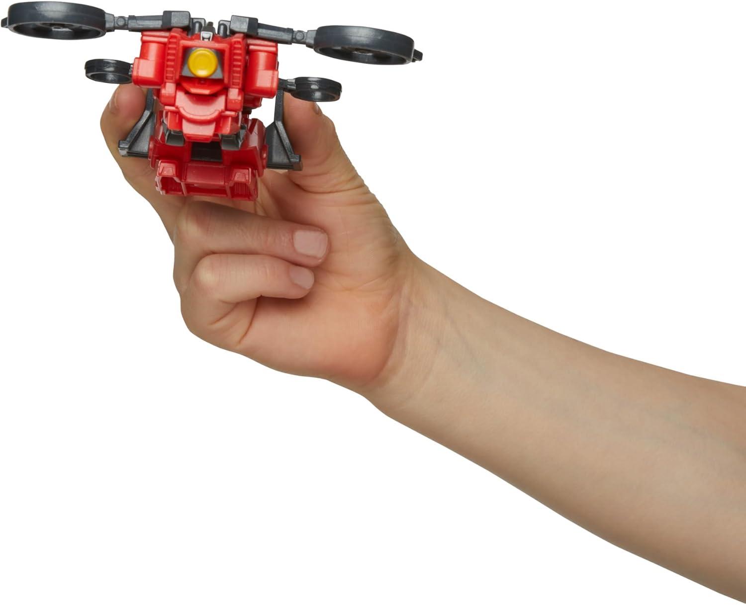 imageTransformers EarthSpark 1Step Smash Changers Terran Twitch 4Inch Action Figure Robot Toys for Boys and Girls 6 and Up