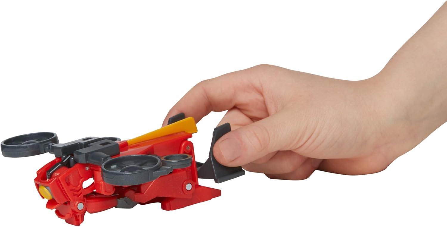 imageTransformers EarthSpark 1Step Smash Changers Terran Twitch 4Inch Action Figure Robot Toys for Boys and Girls 6 and Up