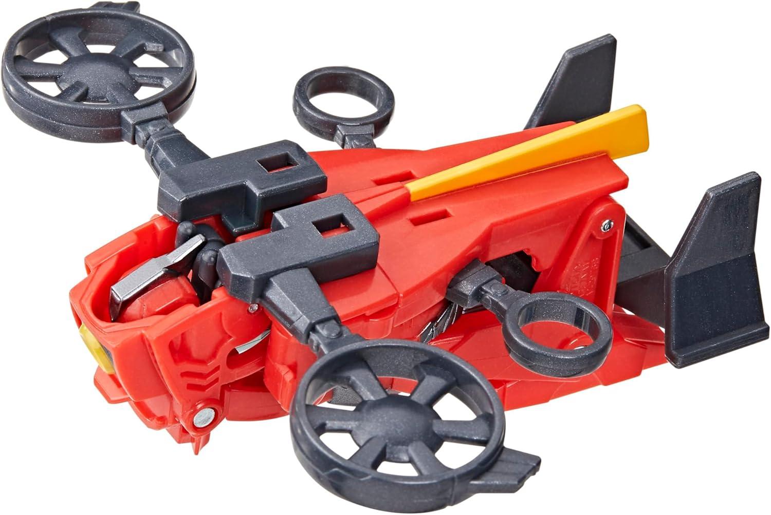 imageTransformers EarthSpark 1Step Smash Changers Terran Twitch 4Inch Action Figure Robot Toys for Boys and Girls 6 and Up