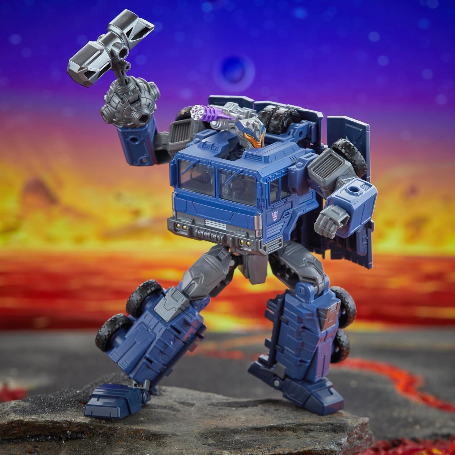 imageTransformers Legacy United Doom n Destruction Collection Mayhem Attack Squad Converting Action Figure 4Pack Breakdown ampamp Windsweeper 8 Years Amazon Exclusive