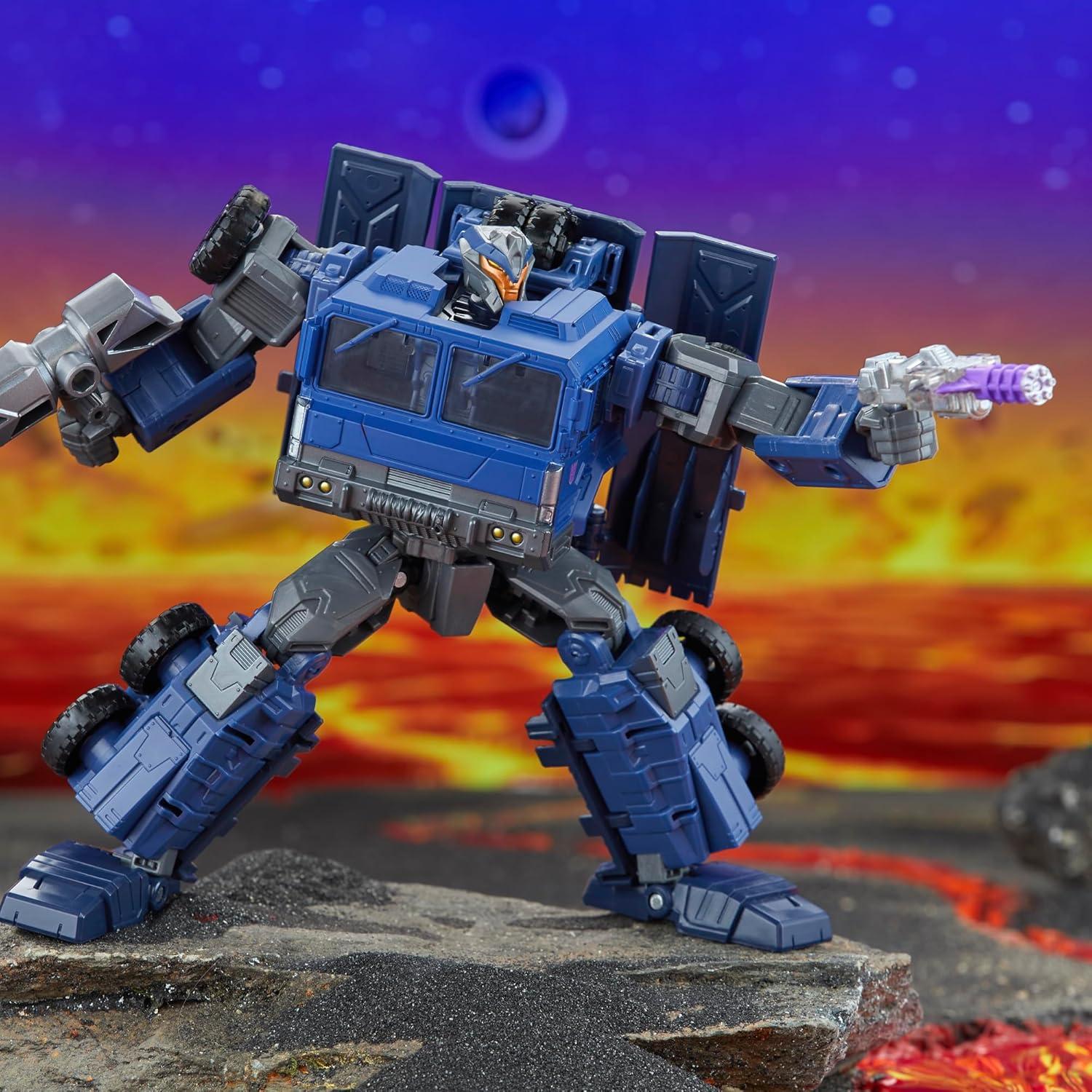 imageTransformers Legacy United Doom n Destruction Collection Mayhem Attack Squad Converting Action Figure 4Pack Breakdown ampamp Windsweeper 8 Years Amazon Exclusive