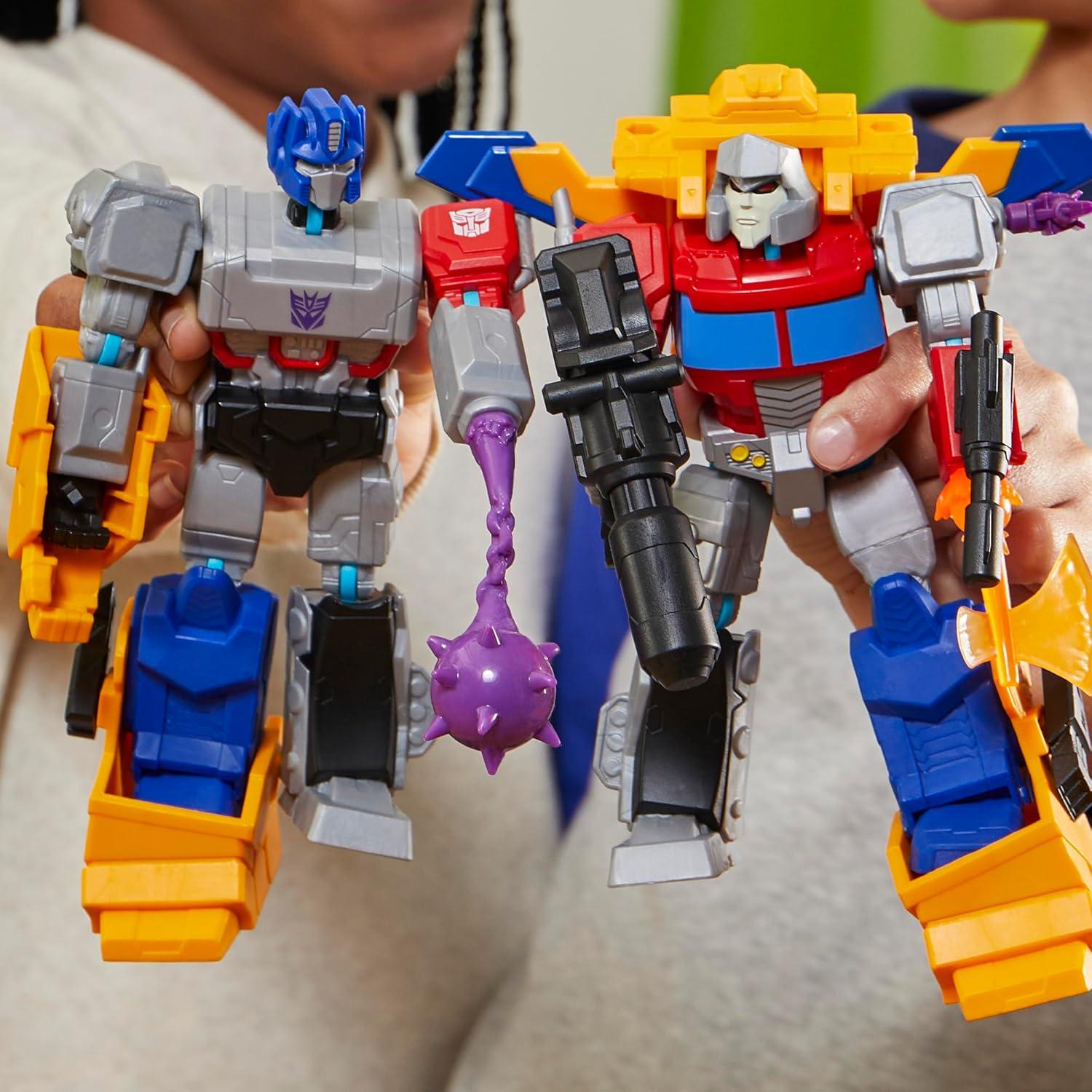 imageTransformers MixMashers Optimus Primal Custom MixandMatch Action Figure ampamp Accessories 5InchScale 12 cm Robot Toys for Kids Ages 4