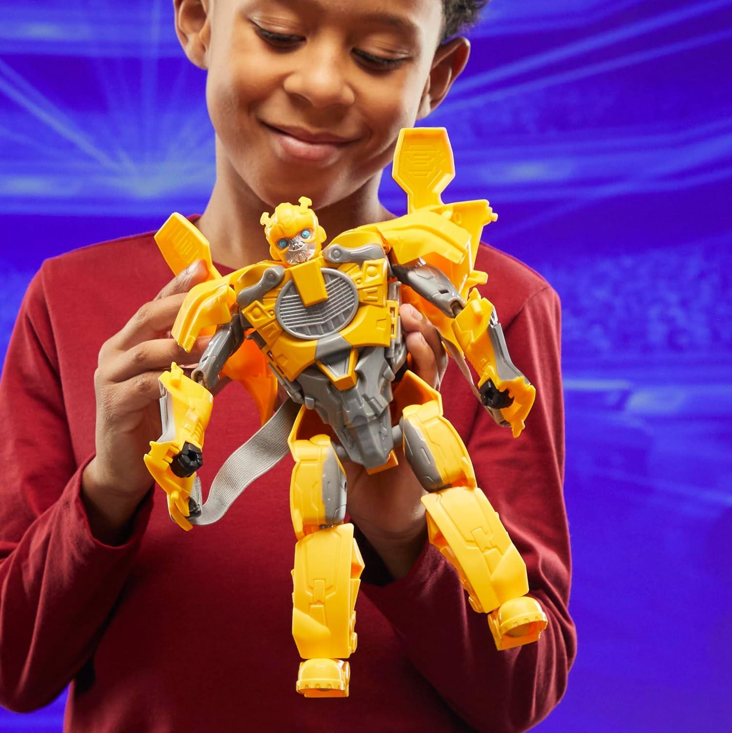 imageTransformers One 2 in 1 Bumblebee B127 98 Inch Robot Action Figure Converts to Mask Interactive Toys for Boys and Girls Ages 6 and Up