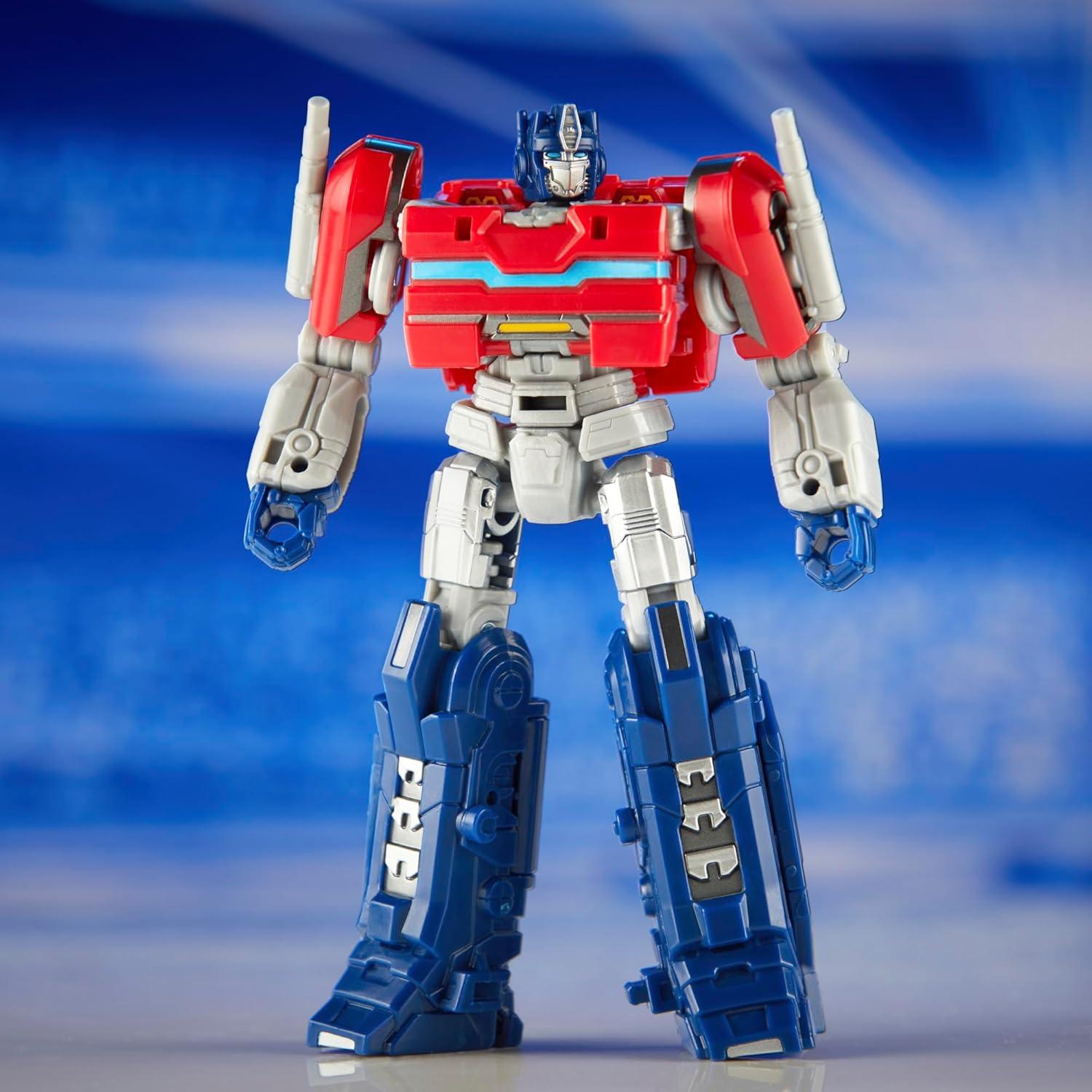 imageTransformers One Prime Changer Optimus Prime Orion Pax 5Inch Robot Action Figure Interactive Toys for Boys and Girls Ages 6 and Up