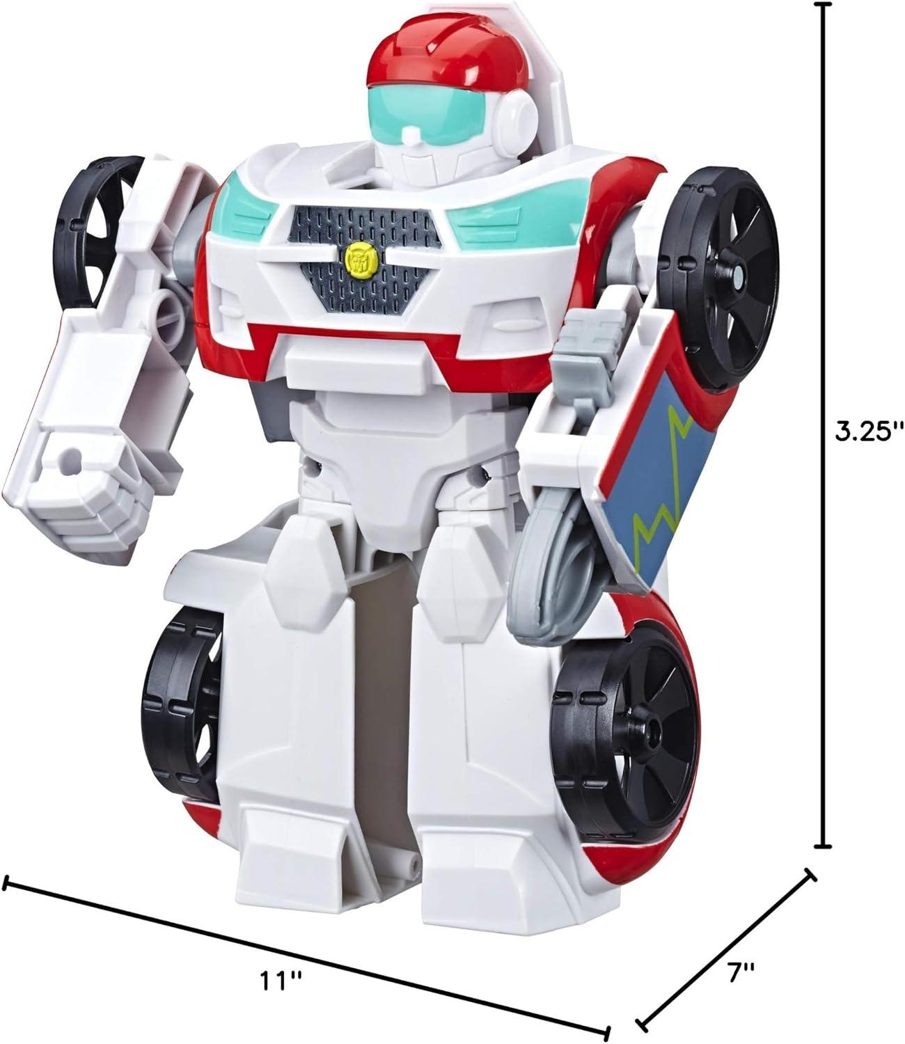 imageTransformers Playskool Heroes Rescue Bots Academy Medix The DocBot Converting Toy Robot 6Inch Collectible Action Figure Toy for Kids Ages 3 and Up Amazon Exclusive
