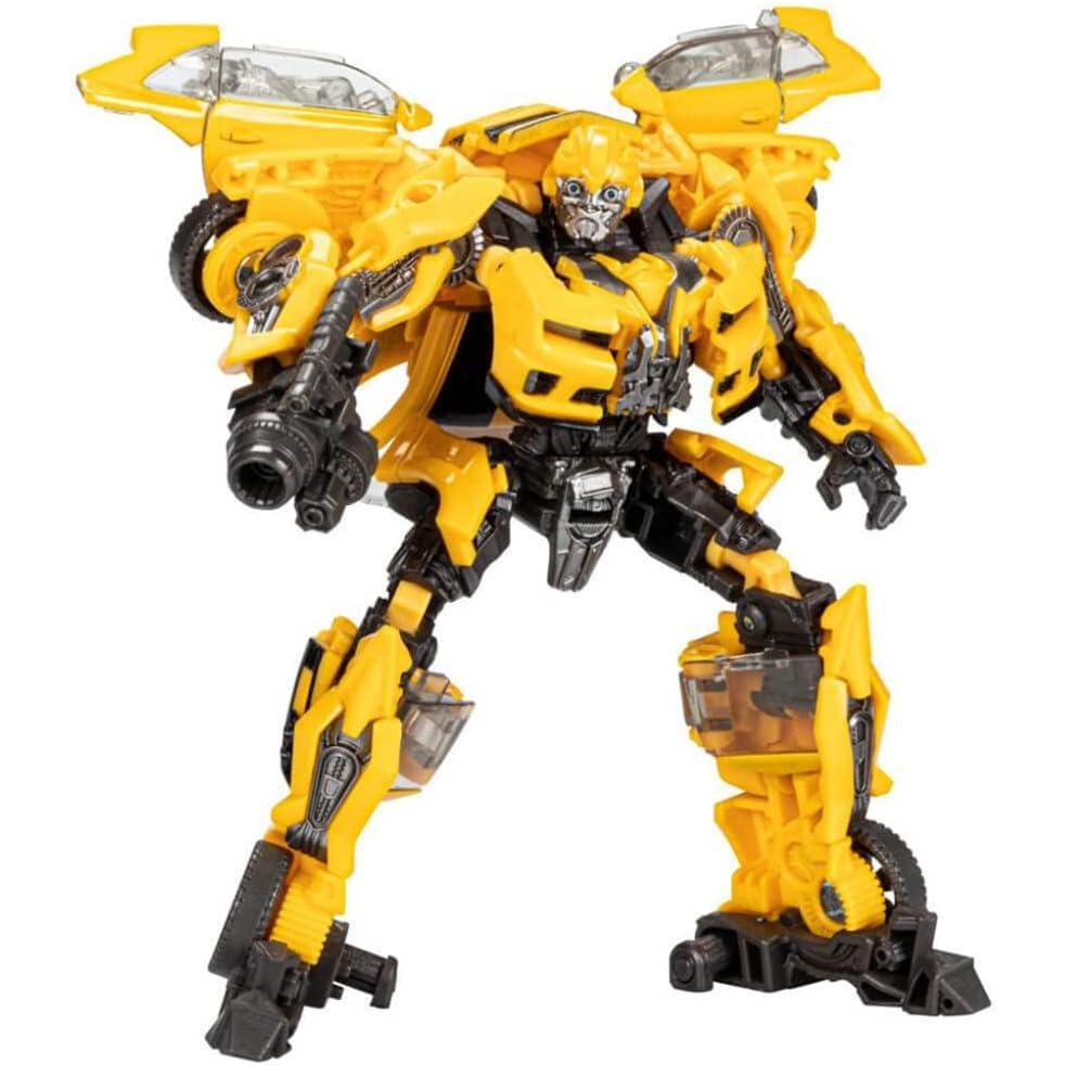 imageTransformers Toys Studio Series 87 Deluxe Class Dark of The Moon Bumblebee Action Figure Ages 8 and Up 45inch Multicolored