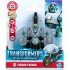 TRANSFORMERS EarthSpark 1-Step Smash Changers Terran Thrash 4-Inch Action Figure, Robot Toys for Boys and Girls 6 and Up