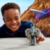 TRANSFORMERS EarthSpark 1-Step Smash Changers Terran Thrash 4-Inch Action Figure, Robot Toys for Boys and Girls 6 and Up
